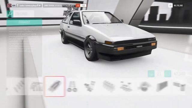 Forza Horizon 4- Toyota AE86 (Hachiroku) -Drift Build смотреть онлайн