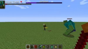 Reworked wardead vs Mutant zombie [Minecraft Mob Battle]