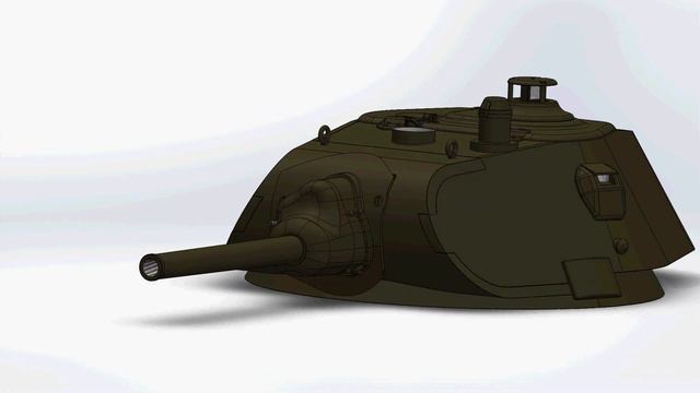 Башня Т-34 образца 1940 г. с орудием Л-11 смотреть онлайн
