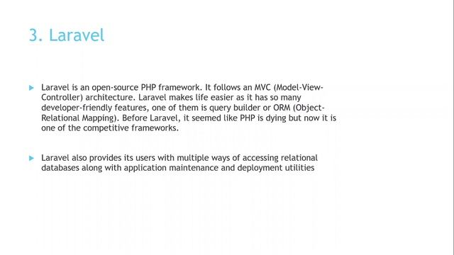 How To Choose Right Backend Framework For Web Development | Codersarts