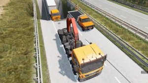 ПРОВАЛ ДОРОГИ! МАШИНЫ УШЛИ ПОД ЗЕМЛЮ | BeamNG.drive