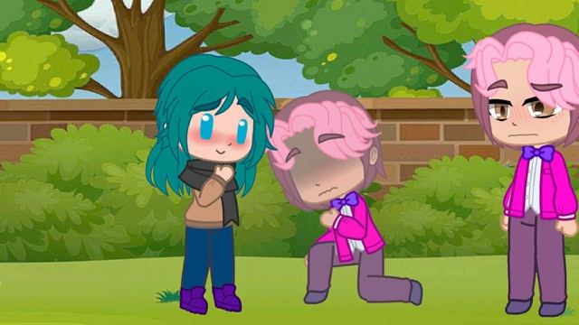 Красота её колен... (13 карт [♡Ромео/Зонтик♧], Gacha Club) смотреть онлайн