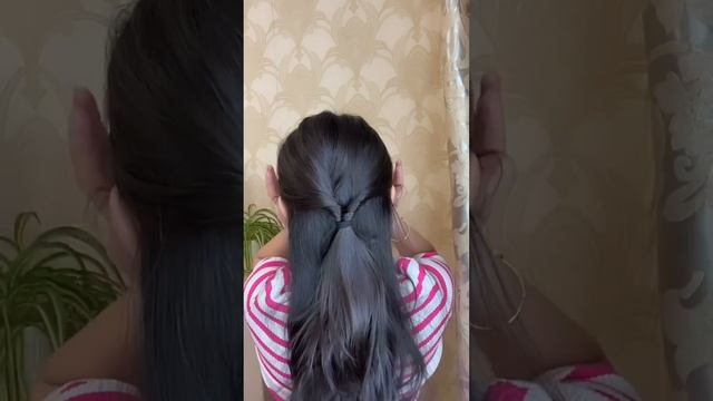 Причёска за 5 минут #прическа #локоны #лайфхаки #укладка #челка #прическанакаждыйдень #стрижка смотреть онлайн