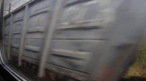 Волховстрой-1 - Санкт-Петербург Ладожский из окна поезда 15.05.2022