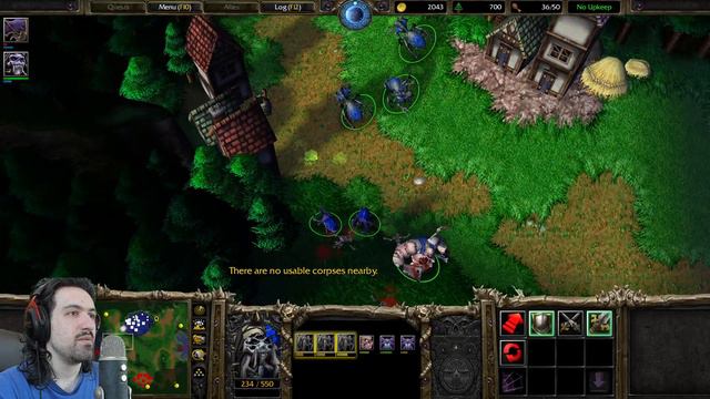 Варкрафт 3 - Игра за нежить / Warcraft 3 Reforged Undead Versus Human