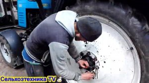 Установка Новых Калес Для Междурядий На Тракторе Мтз 82 . Подгатовка К Окучиванию Картофеля.
