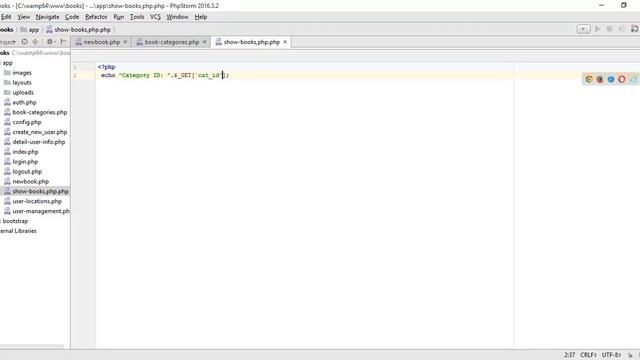 Episode 63 -1 -Advanced web development tutorial with PHP and MySQL - Displaying all books part 1