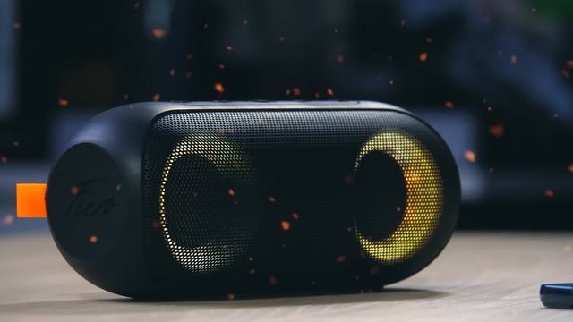ШОК! Китайская колонка из ДНС за 3000 РУБЛЕЙ уровня JBL!!! Fiero Blackline Duo FR240
