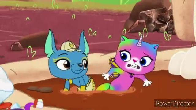 Радужно-бабочково-единорожная кошка - ( 17. Зеленоглазый монстр ) 🌈 🦋 🦄 🐈