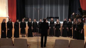Камерный хор УГК. Р. М. Глиэр, "Здравствуй, гостья зима". Дирижер - Р. Аранбицкий. Октябрь 2021г.