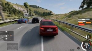 ШАШКИ НА СОЛЯРИСЕ НА ТРАССЕ С ТРАФИКОМ В БИМКЕ(BEAMNG DRIVE)