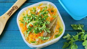 Диетическая рыба под маринадом