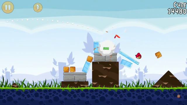 ANGRY BIRDS CLASSIC 1-10 LEVEL MOVIE VIDEOS - Крэзи птицы 1-10 уровень смотреть онлайн