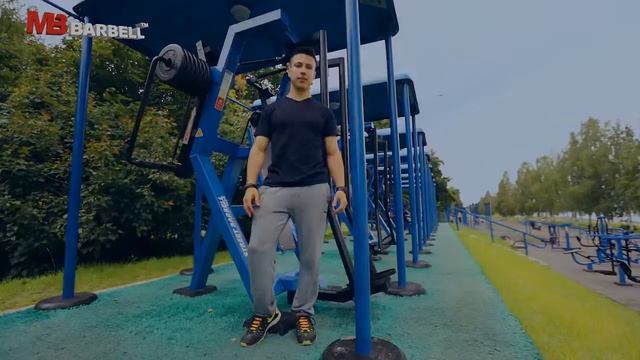 Уличный тренажер MB BARBELL MB 7.49 Разведение ног стоя