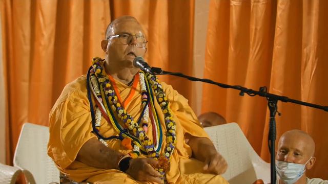 Встреча учеников с Е.С. Джаяпатаки Свами Махараджем г. Маяпур 06.03.2023 г.