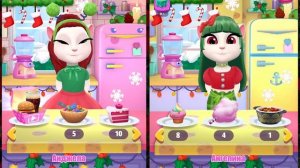 Новогодние кошечки Моя говорящая Анджела 2