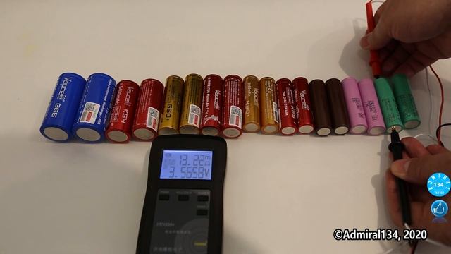 Vapcell. Аккумуляторы от 18650 до 32700. Быстрый тест смотреть онлайн