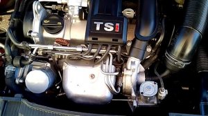 SEAT Ibiza 6J 1.2 TSI CBZB Style COPA Ecomotive Start & Stop - Engine Sound (VID 20141025)