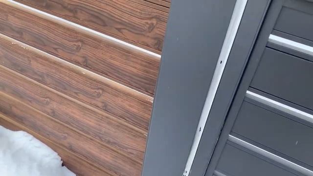 Забор из металлического планкена шириной 120 мм смотреть онлайн