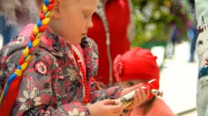 Колпино. Городской сад. День защиты детей. Зарисовка.