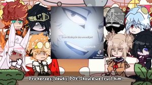 Pro heroes and LOV react to Dabihawks // Mha react to Dabihawks // Mha/Bnha // part 3/3 // Read des
