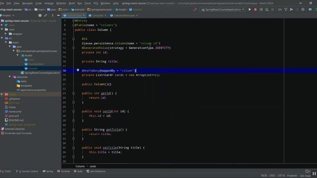 Отношение между Entity классами смотреть онлайн