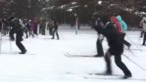 В Кузнецке прошла Лыжня России - 2011 год. Февраль 2011 год.