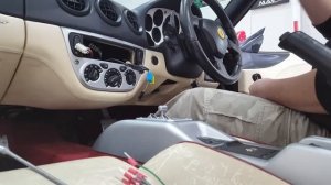 How to install after market head unit into a Ferrari 360 spider F1