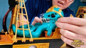 Treasure X Sunken Gold Pirate Ship with Real Gold Doubloon Season 5 Adventure Fun Toy review by Dad
