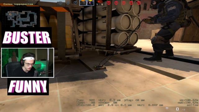 #8-BUSTER_I CAN'T STOP НАКОНЕЦ СРАБОТАЛ!?/CS:GO/СОРЕВНОВАТЕЛЬНЫЙ РЕЖИМ! смотреть онлайн