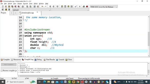 Understanding Unions in C++: Versatile Data Type Integration#c++#programming#union.