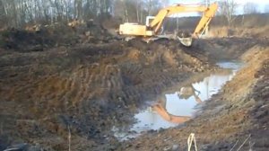КОПАЕМ пруд на участке экскаватором (№7)