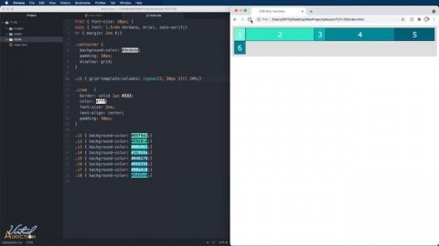 CSS Grid for beginners | Using the repeat and minmax function