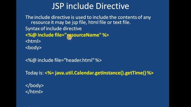 JSP Components