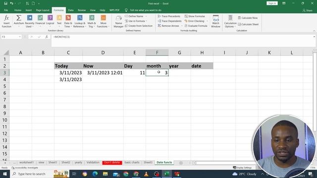 Day 15 - 90 days of Analytics : Excel Date Functions
