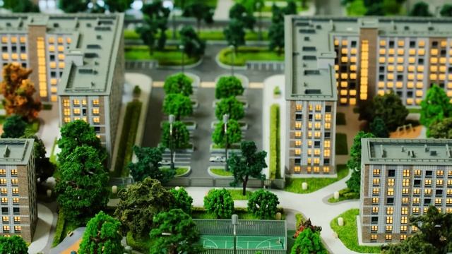 Макет ЖК «Атмосфера» смотреть онлайн