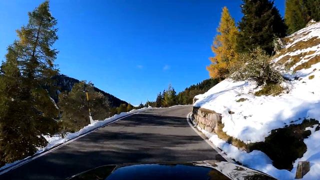 ROAD TRIP PASSO GARDENA DOLOMITES ITALY │from Selva to Passo Gardena 4K │Scenic Drive Dolomiti IT смотреть онлайн
