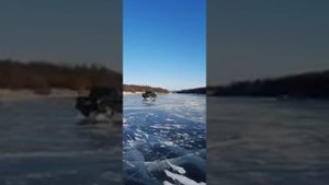 Что может полный привод УАЗ Патриот на льду