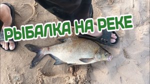 РЫБАЛКА НА РЕКЕ В ГРОЗУ. ЛОВЛЯ ЛЕЩА В НАЧАЛЕ АВГУСТА. ФИДЕР ЗДОРОВО ВЫРУЧАЕТ