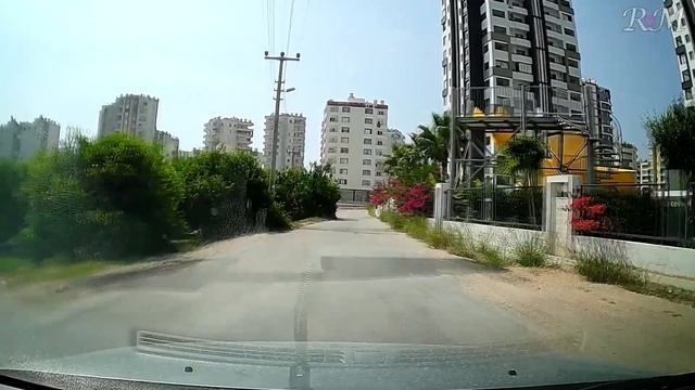 Тедже/Tece весь целиком, все улицы, дома, пляж. 3-я часть. Полный обзор района Мерсина. Турция