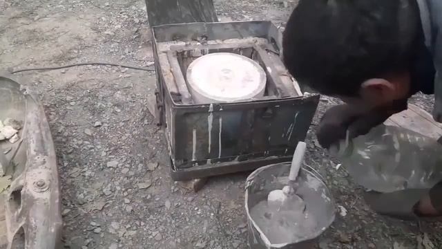 Угольный горн из металлома. coal furnace смотреть онлайн