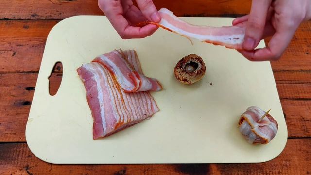 Гости будут ДРАТЬСЯ до последнего КУСОЧКА! Вкусные ШАМПИНЬОНЫ в БЕКОНЕ лучшая ЗАКУСКА на Новый Год!