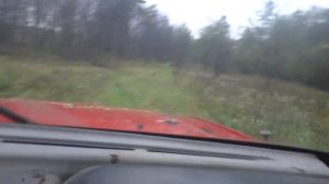 Красный монстр Паджеро 2 Бездорожье