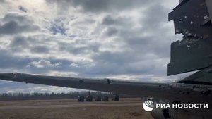 Су-25СМ3 после попадания ПЗРКа