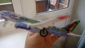 обзор готовые пластмассовые модели пассажирского самолёта Боинг 787-8 авиакомпании ITA Airways