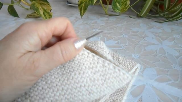 Как связать шарф для ребёнка спицами Вязание по косой
