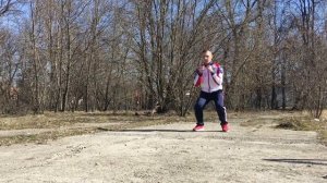 Тренировка Ног ТАЕКВОНДО На Улице (техника и удары ногами)