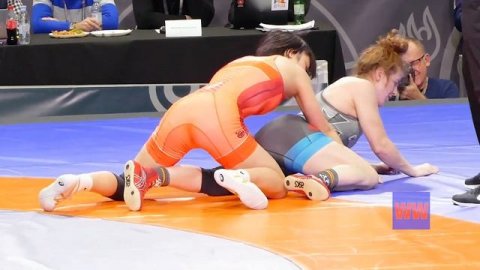 Women's Wrestling 53kg - Agressivity Pays Off Spectacular Actions