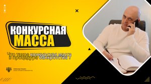 Конкурсная масса в процедуре банкротства