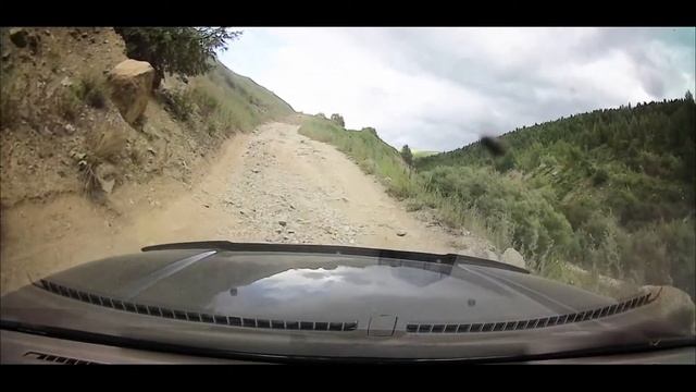 Горный Алтай , дорога на ретранслятор села Акташ.